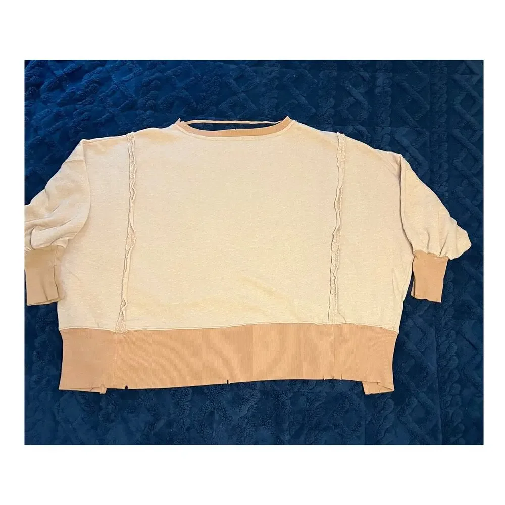 Free People graphic camden sweatshirt - Oversized XS (B20405) - Picture 5 of 10